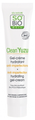Léa Nature SO BIO étic Clean'Yuzu Gel-Crème Hydratant Anti-Imperfections Biologique 40 ML