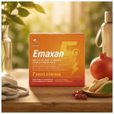 Phytoresearch Emaxan Shots d'Énergie 7 Unités