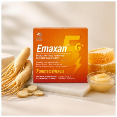 Phytoresearch Emaxan Shots d'Énergie 7 Unités