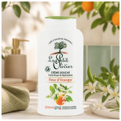 Le Petit Olivier Crème Douche Fleur d'Oranger 500 ml