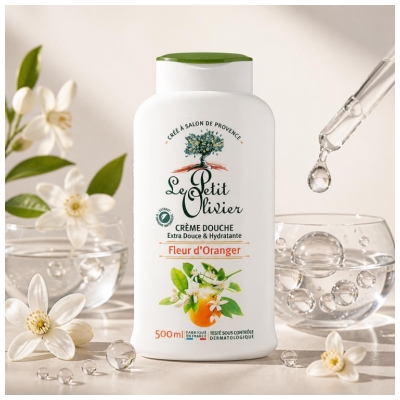 Le Petit Olivier Crème Douche Fleur d'Oranger 500 ml