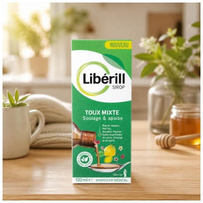 Libérill Sirop Toux Mixte Apaise & Soulage 120 ml