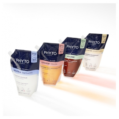 Phyto Volume Shampoing Volumateur Cheveux Fins et Plats Éco-Recharge 750 ml