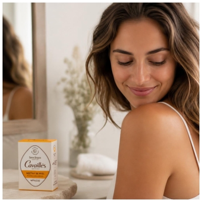 Cavaillès Savon Surgras Nectar de Miel Peaux Sensibles 100 g