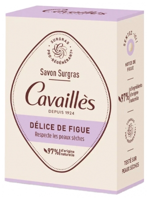 Cavaillès Savon Surgras Délice de Figue Peaux Sèches 100 g