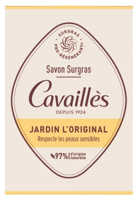 Cavaillès Savon Surgras Jardin l'Original Peaux Sèches 100 g