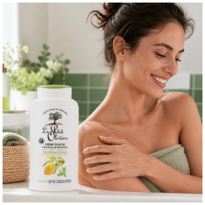 Le Petit Olivier Crème Douche Verveine Citron 500 ml