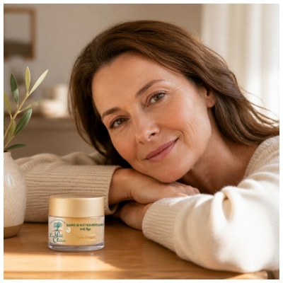 Le Petit Olivier Baume de Nuit Nourrissant à l'Huile d'Argan 50 ml