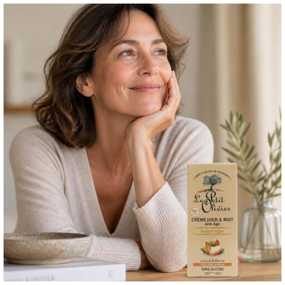 Le Petit Olivier Crème Jour & Nuit à l'Huile d'Argan 50 ml
