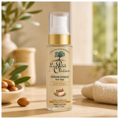 Le Petit Olivier Sérum Visage à l'Huile d'Argan 30 ml
