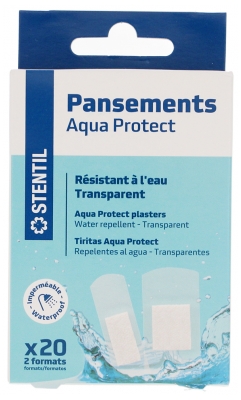 Stentil Pansements Aqua Protect 20 Unités