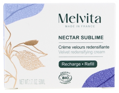 Melvita Nectar Sublime Crème Velours Redensifiante Éco-Recharge Biologique 50 ml