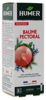 Baume Pectoral Bio à l'Eucalyptus 30 ml