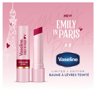 Vaseline Emily in Paris Baume à Lèvres Teinté Édition Limitée 3 Grammes