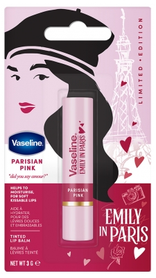 Vaseline Emily in Paris Baume à Lèvres Teinté Édition Limitée 3 Grammes