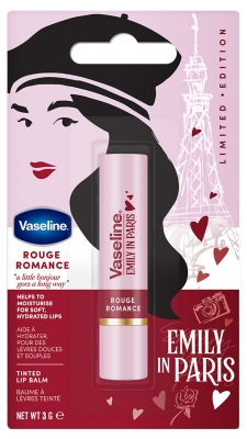 Vaseline Emily in Paris Baume à Lèvres Teinté Édition Limitée 3 Grammes - Teinte : Rouge Romance