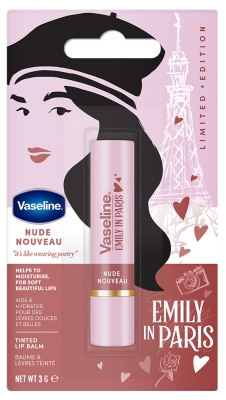 Vaseline Emily in Paris Baume à Lèvres Teinté Édition Limitée 3 Grammes - Teinte : Nude Nouveau