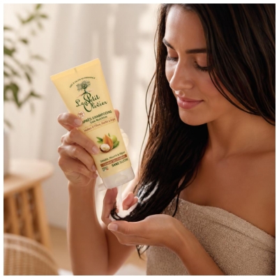 Le Petit Olivier Après-Shampooing Nutrition à l'Huiles d'Olive Karité et Argan 200 ml