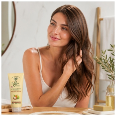 Le Petit Olivier Après-Shampooing Nutrition à l'Huiles d'Olive Karité et Argan 200 ml