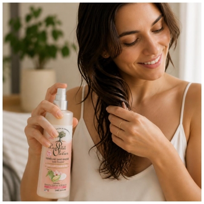 Le Petit Olivier Démêlant Sans Rinçage Amande Douce & Riz 150 ml