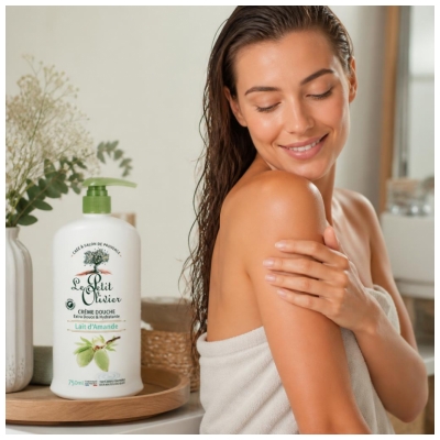 Le Petit Olivier Crème Douche Lait d'Amande 750 ml