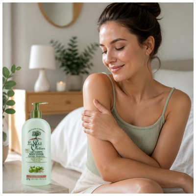 Le Petit Olivier Lait Corps Hydratant Huile d'Olive Peaux Normales à Sèches 250 ml
