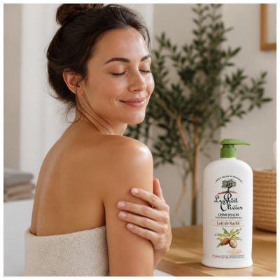 Le Petit Olivier Crème Douche Lait de Karité 750 ml