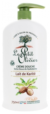 Le Petit Olivier Crème Douche Lait de Karité 750 ml