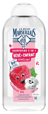 Le Petit Marseillais Shampoing Démêlant 2en1 Bébé et Enfant 300 ml