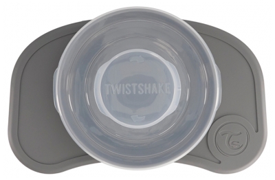 Twistshake Mini Plateau Click Mat + Assiette & Couvercle Dès 6 Mois