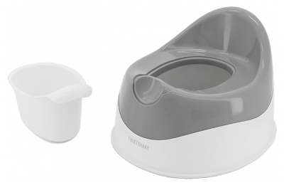 Twistshake Pot Anti-Éclaboussures Gris Pastel