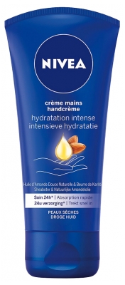 Nivea Crème Mains Hydratation Intense Peaux Sèches 75 ml