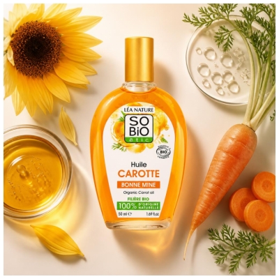 Léa Nature SO BIO étic Huile de Carotte Biologique 50 ML