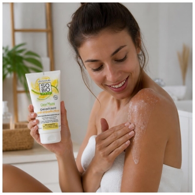 Léa Nature SO BIO étic Clean'Yuzu Gel Exfoliant Anti-Imperfections Biologique 150 ML