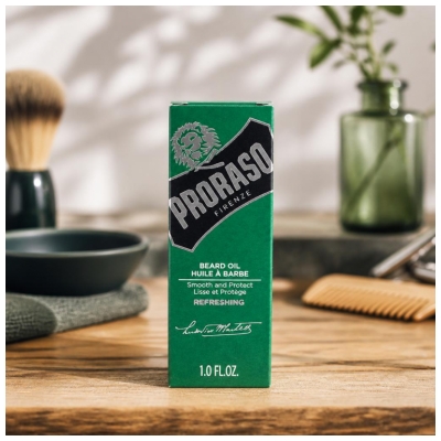 Proraso Refreshing Huile pour la Barbe Rafraichissante 30ml