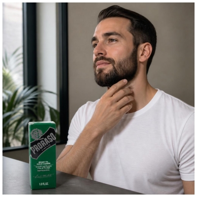 Proraso Refreshing Huile pour la Barbe Rafraichissante 30ml