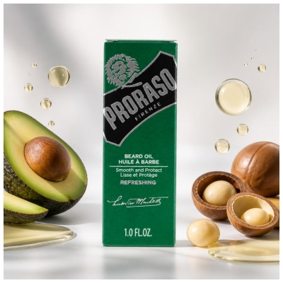 Proraso Refreshing Huile pour la Barbe Rafraichissante 30ml