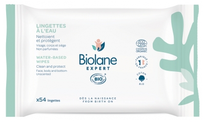 Biolane Lingettes a L'eau X54