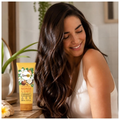 Lovea Après-Shampoing au Monoï et à l'Huile de Karité 250 ml