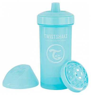 Twistshake Tasse Kid Cup Dès 12 Mois 360 ml - Couleur : Bleu Pastel