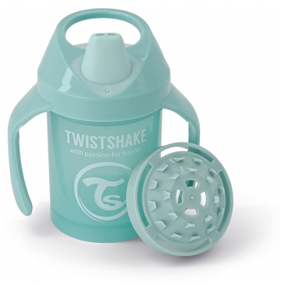 Twistshake Tasse Mini Cup Édition Limitée Dès 4 Mois 230 ml - Couleur : Turquoise