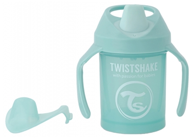 Twistshake Tasse Mini Cup Édition Limitée Dès 4 Mois 230 ml - Couleur : Turquoise