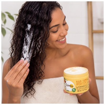 Lovea Hair Food Masque 3en1 Monoï & à l'Huile de Karité 390 ml