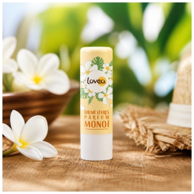 Lovea Baume Lèvres Hydratant Parfum Monoï 4 g