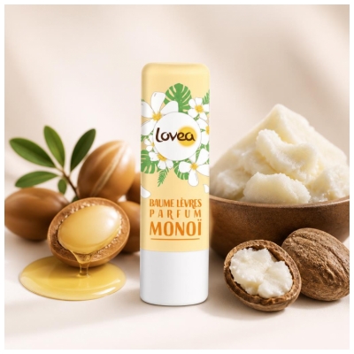 Lovea Baume Lèvres Hydratant Parfum Monoï 4 g