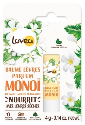 Lovea Baume Lèvres Hydratant Parfum Monoï 4 g