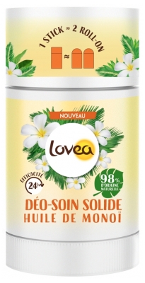 Lovea Déo-Soin Solide à l'Huile de Monoï 50 g