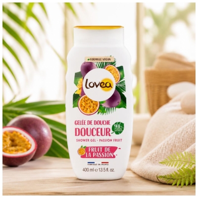 Lovea Gelée de Douche Parfum Fruit de la Passion 400 ml