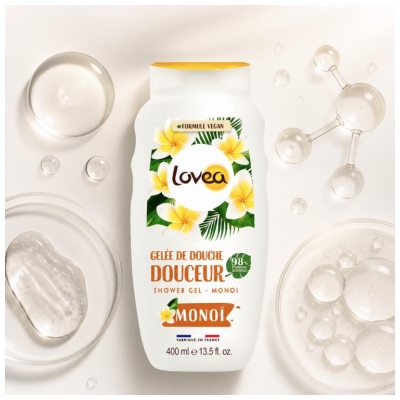 Lovea Gelée de Douche Parfum Monoï 400 ml
