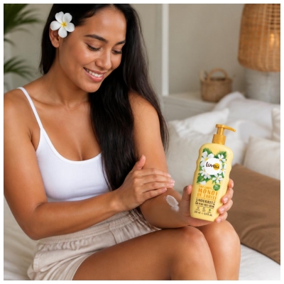 Lovea Lait Corps Monoï de Tahiti Peau Très Sèche 250 ml